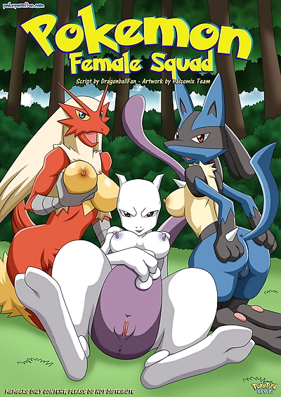 palcomix pokemon feminino esquadrão